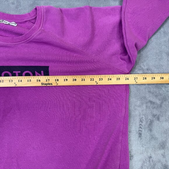 Peloton Sweatshirt Womens XL Pink Pullover Crewneck Top Athletic Workout Gym - Picture 8 of 10